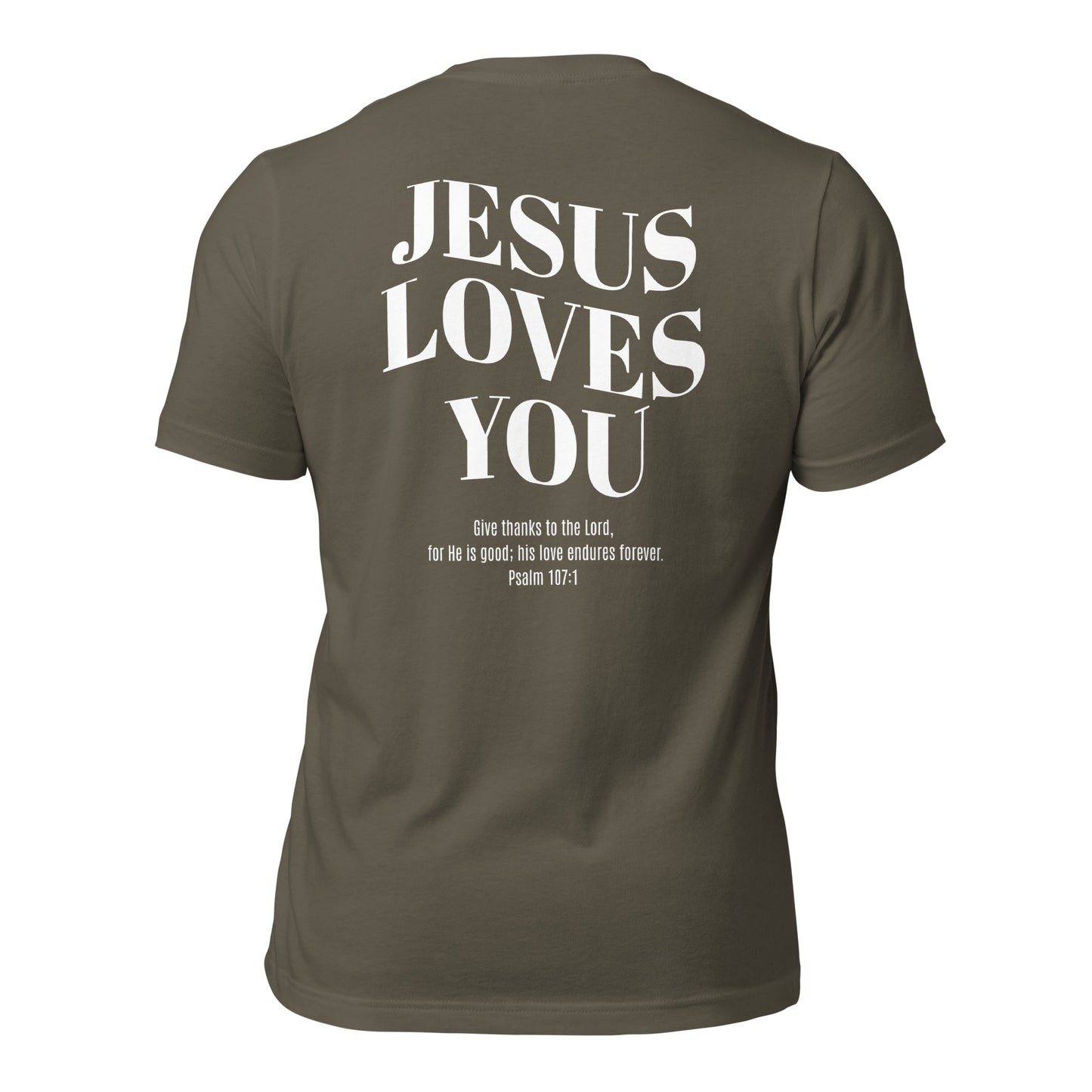 Jesus loves you t-shirt