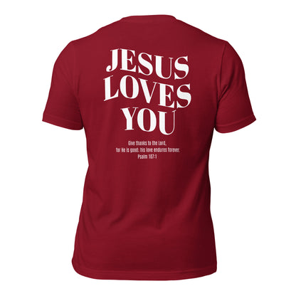 Jesus loves you t-shirt